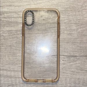 Caseify clear iPhone X case